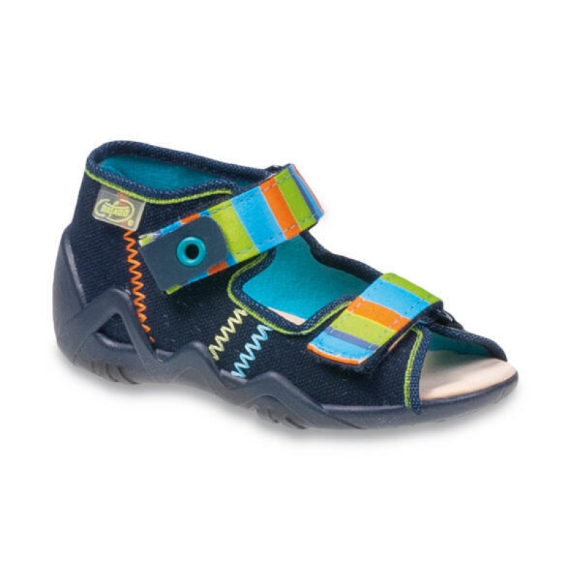 250P063 20 - chl.sandálky Befado 2SZ KOŽENÁ STÉLKA