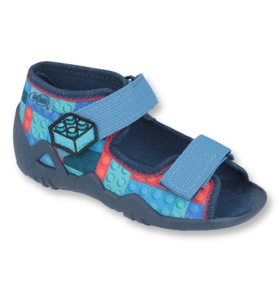 250P094 18 - chlapecké sandálky 2SZ modré,