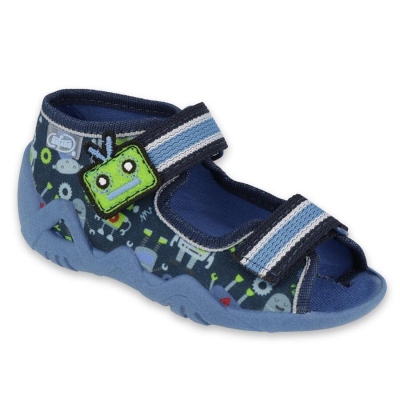 250P097 18 - chlapecké sandálky Befado 2SZ modré
