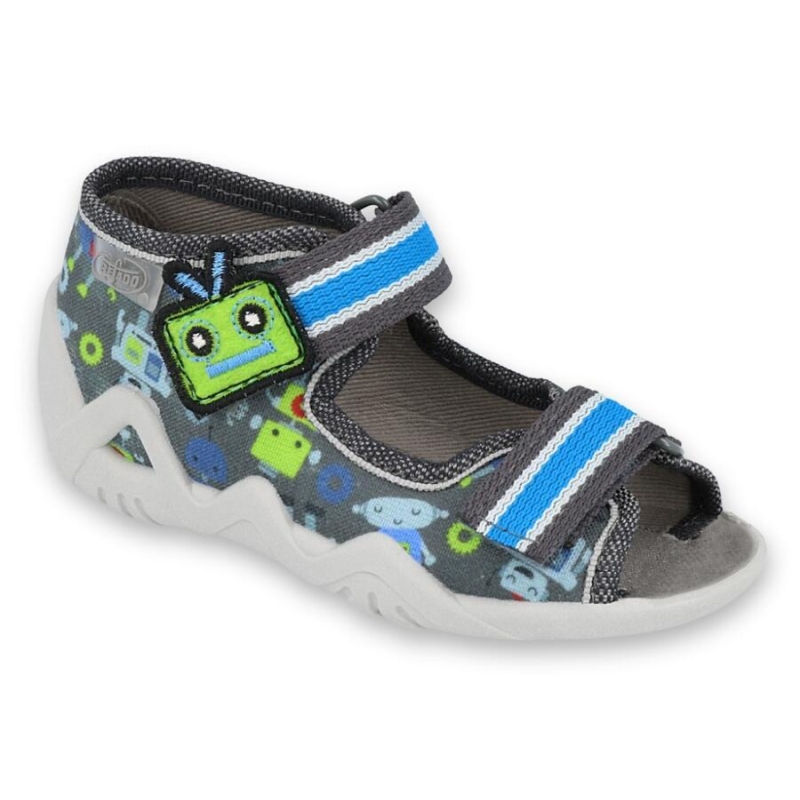 250P098 18 - chlapecké sandálky Befado 2SZ modré