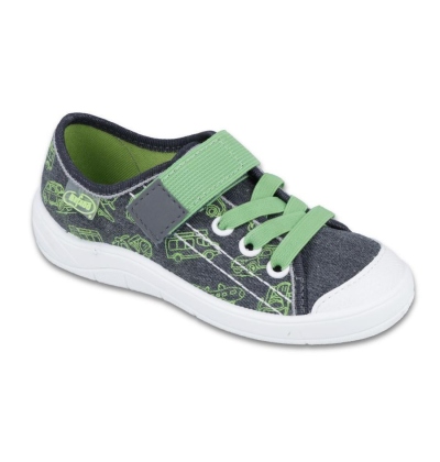 251X119 25 - chl.šněr.tenisky1SZ,šedo-zel, doprava