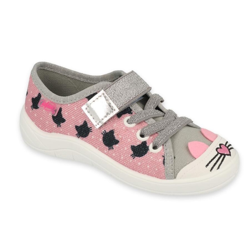 251X184 25 - dívčí tenisky Befado 1SZ,růž.,kočička