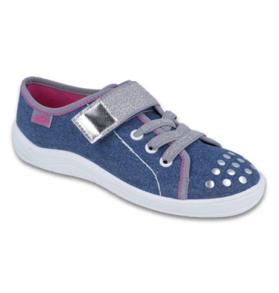 251Y109 31 - dív.tenisky,1 SZ, modrá se cvočky