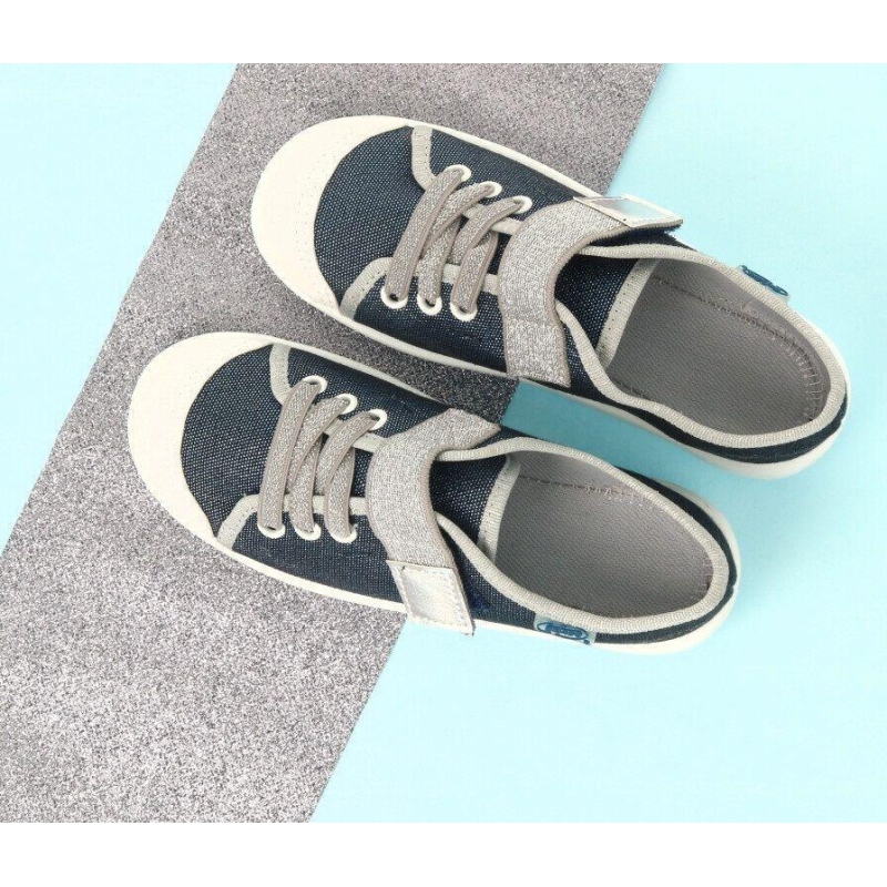 251Y195 31 - dívčí tenisky Befado 1 SZ šedomodré