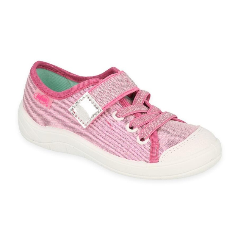251Y197 31 - dívčí tenisky Befado 1 SZ růžové