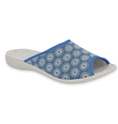 254D142 36 - dámské pantofle Befado Viki OŠ modré