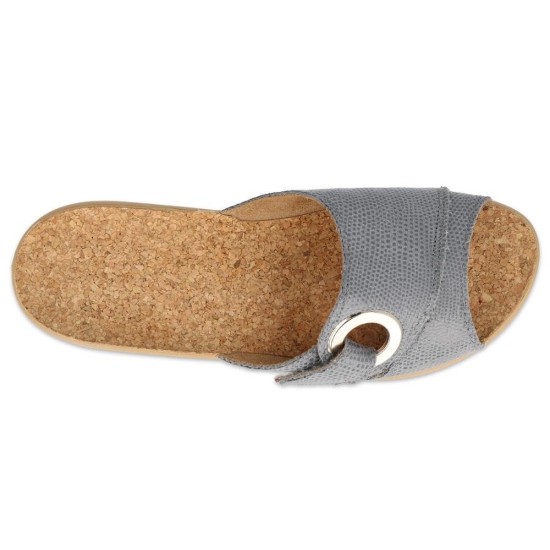 265D023 36 - VIKI OŠ - dámské pantofle Befado šedé