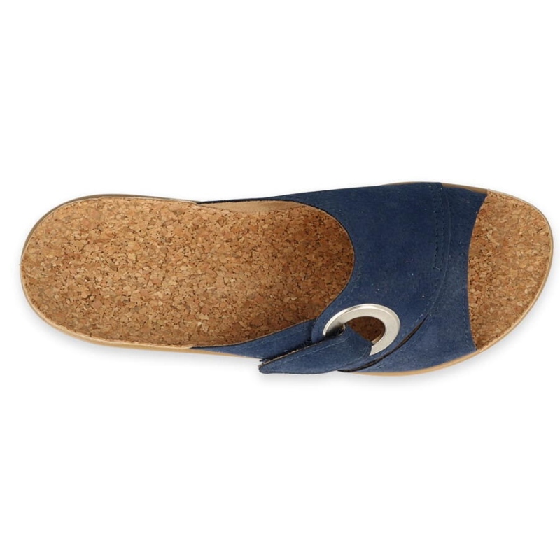 265D025 36 - VIKI OŠ dámské pantofle Befado modré