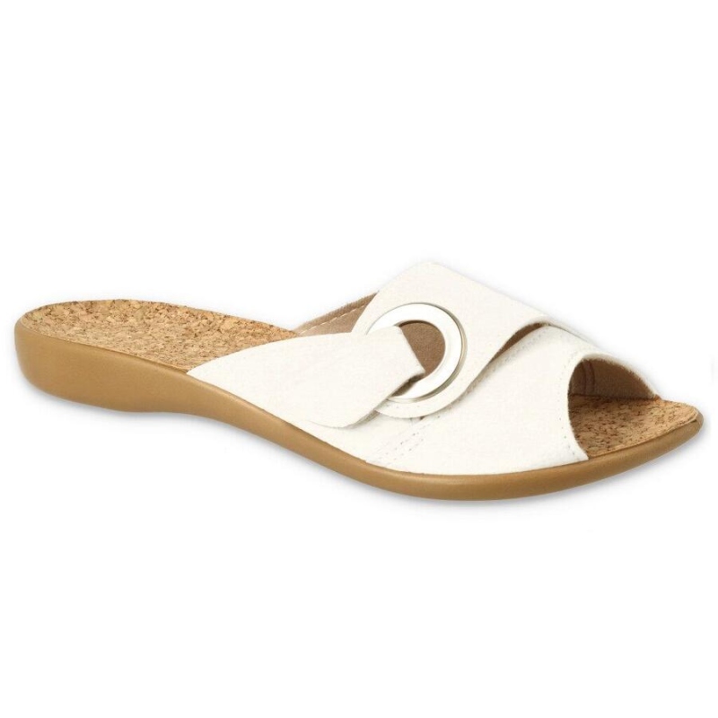 265D028 36 - VIKI OŠ - bílá, pásek s kolečkem