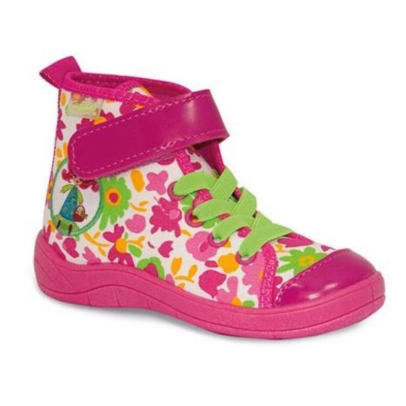 268X031 27 - dív.tenisky-kotník,šněr+SZ,růžovo-zel