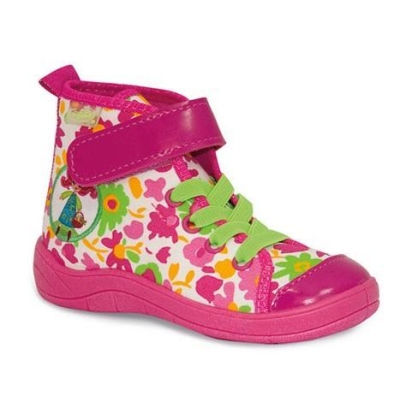 268X031 27 - dív.tenisky-kotník,šněr+SZ,růžovo-zel