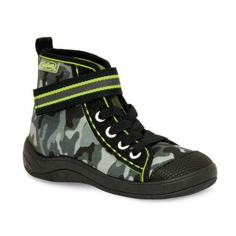 268X040 28 - chl.tenisky-kotník,šněr+SZ, maskáč