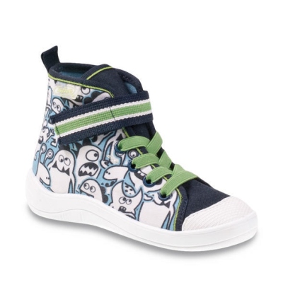 268X065 25 -chl.tenisky-kotník,šněr+SZ,vybarvovací