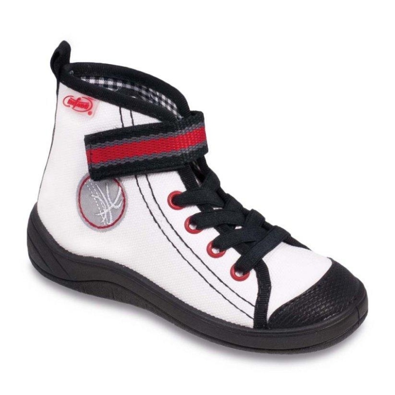 268Y004 31 - chl.tenisky-kotník, šněr+SZ, bílá