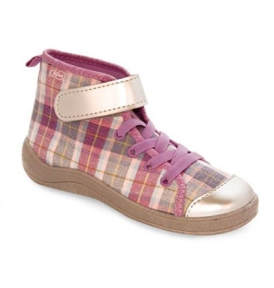 268Y032 31 - dív.tenisky-kotník,šněr+SZ,fial-stříb