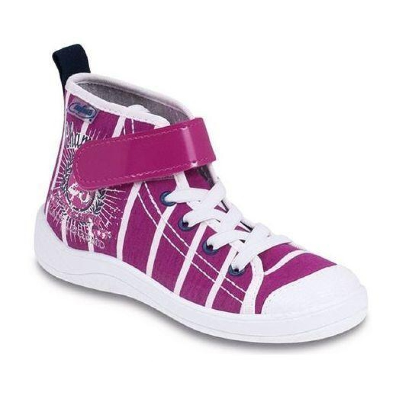 268Y049 32 - dív.tenisky-kotník, šněr+SZ, pruhy