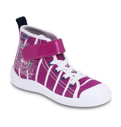 268Y049 32 - dív.tenisky-kotník, šněr+SZ, pruhy