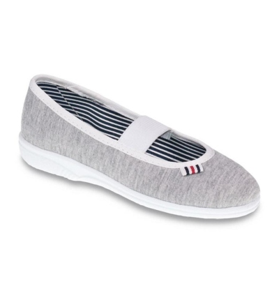 274Y012 31 - dět.nízké - cvička šedý melír