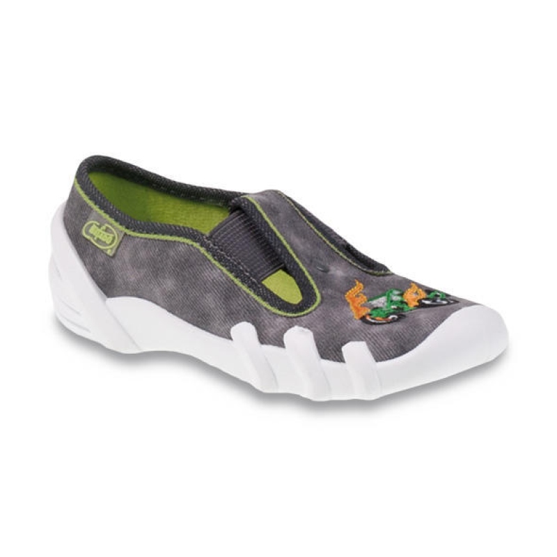 290X158 25 - dět.nízké, šedá batika, motorka