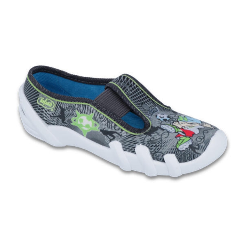 290X163 25 - dět.nízké, šedá batika, fotbalista