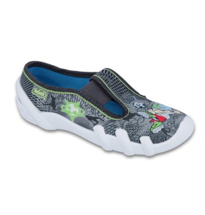 290X163 25 - dět.nízké, šedá batika, fotbalista