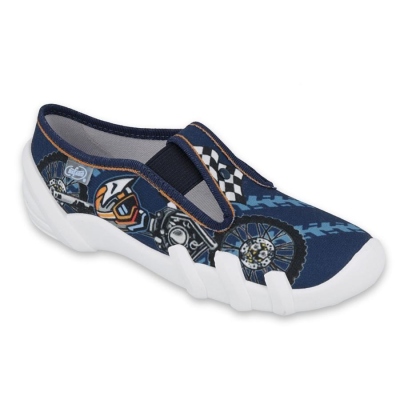 290X211 25 - chlapecké bačkorky modré, SUPERMOTO