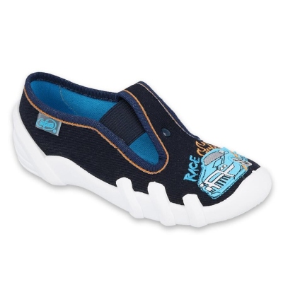 290X222 25 - chlapecké bačkorky Befado modré, RACE