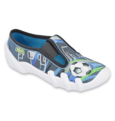 290X223 25 - chlapecké bačkorky Befado modré, míč