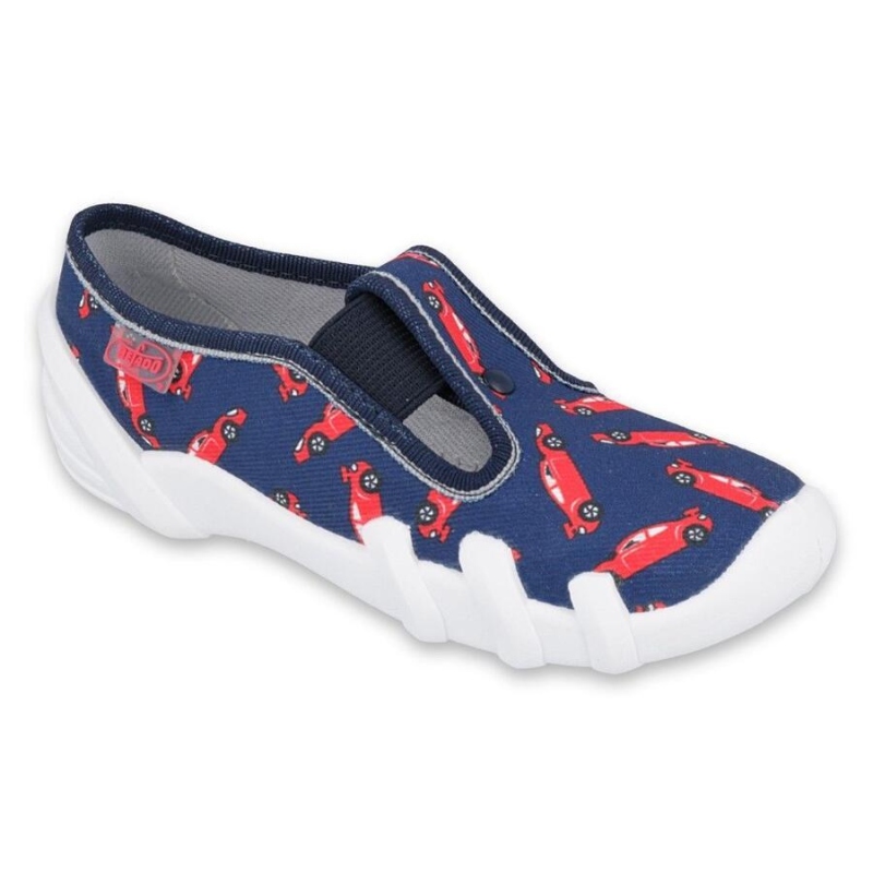 290X225 25 - chlapecké bačkorky Befado modré, auta