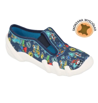 290X233 25 chlapecké bačkorky Befado kožená stélka