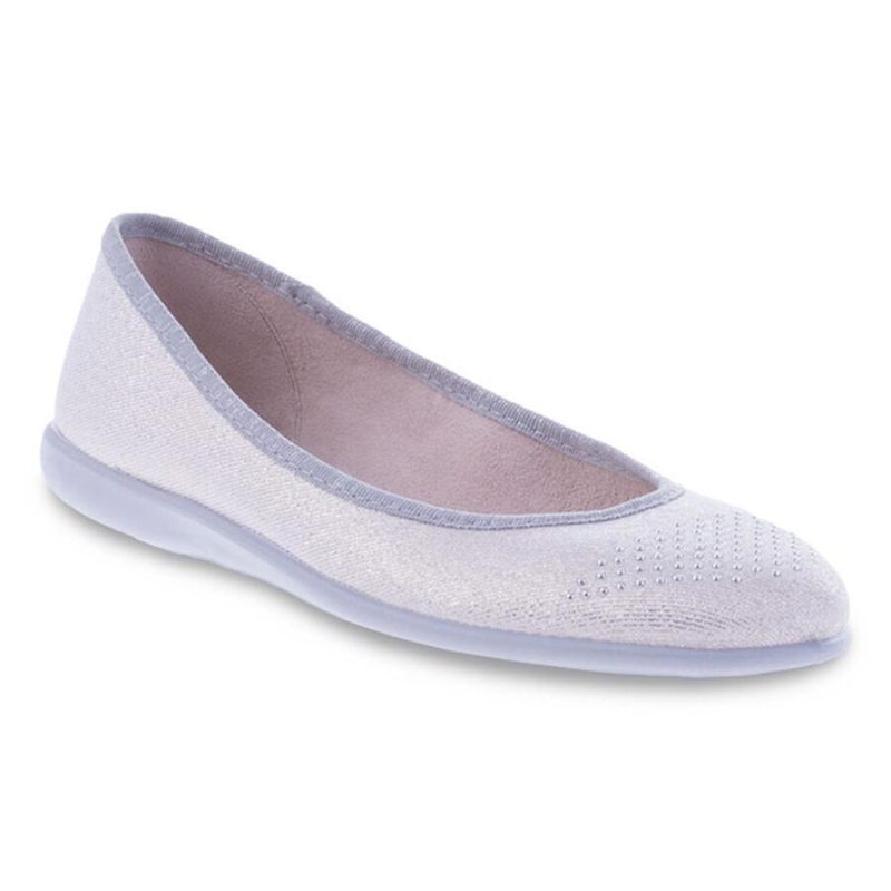 309Q022 36 - LENA, balerína, stříbrná, korálky