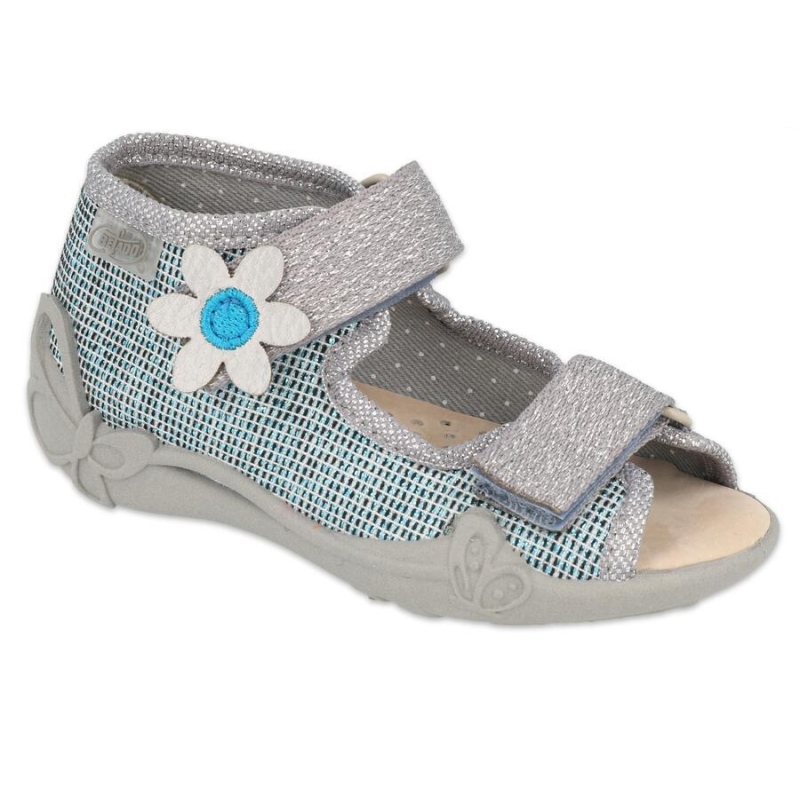 342P023 18 - dívčí sandálky Befado, kožená stélka