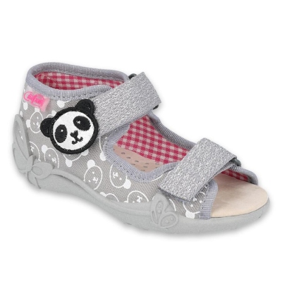 342P031 - dívčí sandálky Befado, kožená stélka