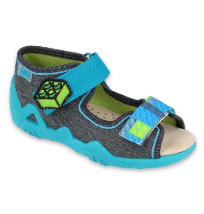 350P006 18 - chlapecké sandálky Befado, kožená stélka