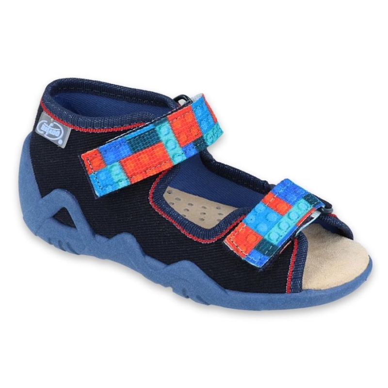 350P010 18 - chlapecké sandálky, kožená stélka
