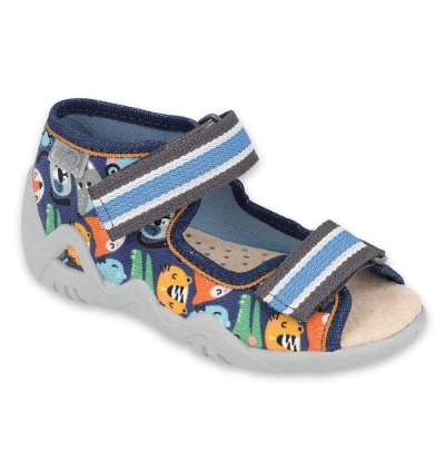 350P013 18 - chlapecké sandálky Befado, zvířátka