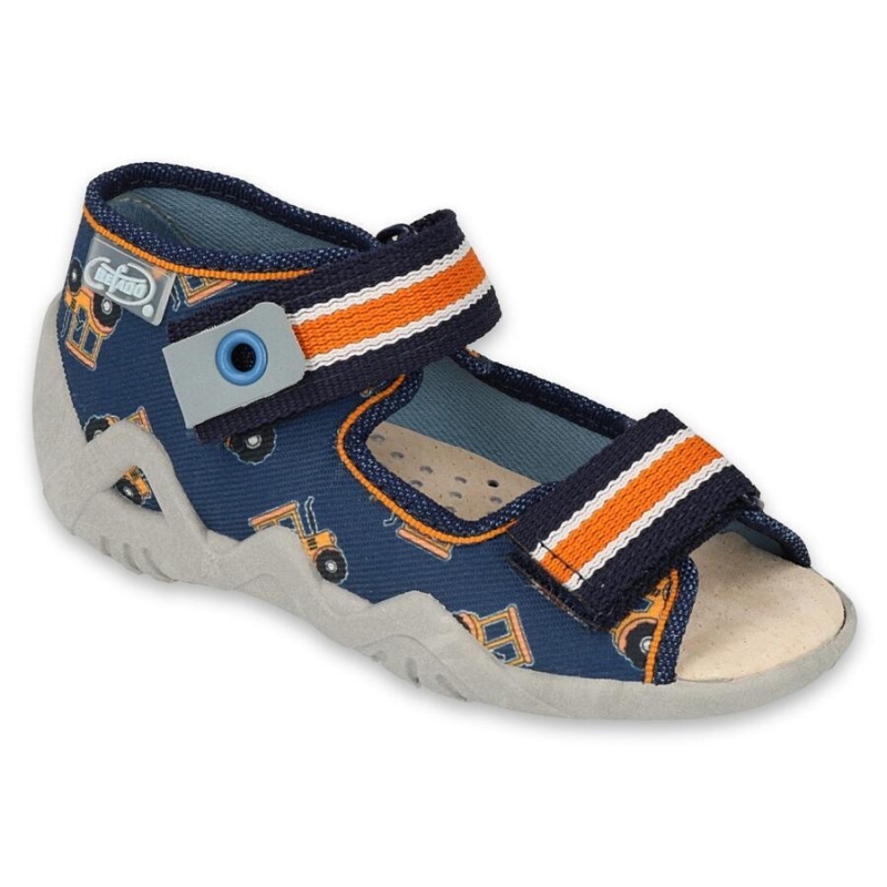 350P029 18 - chlap. sandálky Befado, kožená stélka