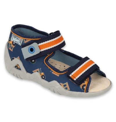 350P029 18 - chlap. sandálky Befado, kožená stélka