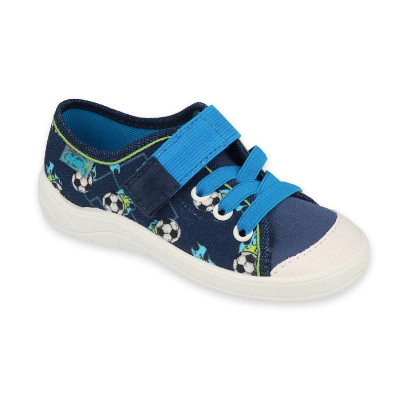 351X006 chlapecké tenisky Befado 1SZ modré,míče (navazující model na 251X)