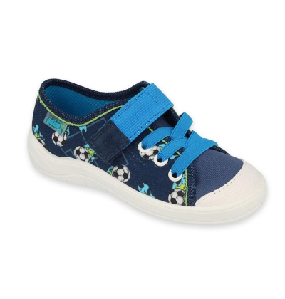 351X006 chlapecké tenisky Befado 1SZ modré,míče (navazující model na 251X)