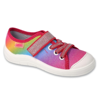 351X011 - dívčí tenisky Befado 1SZ, duhová (dříve značeno 251X)