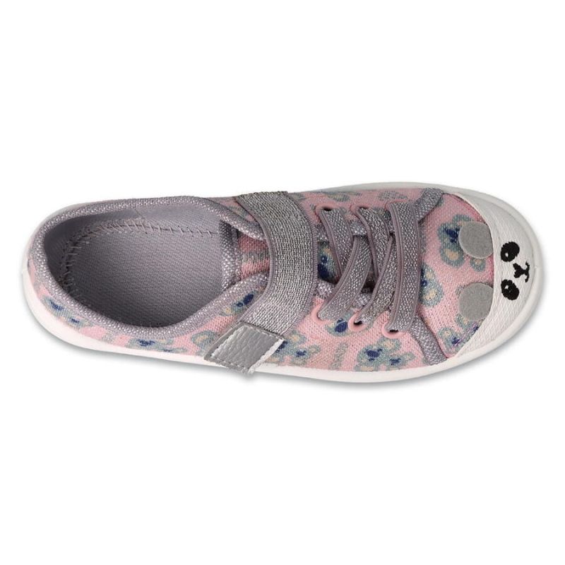 351X012 dívčí tenisky Befado 1SZ, růžová, panda (navazující model na 251X)