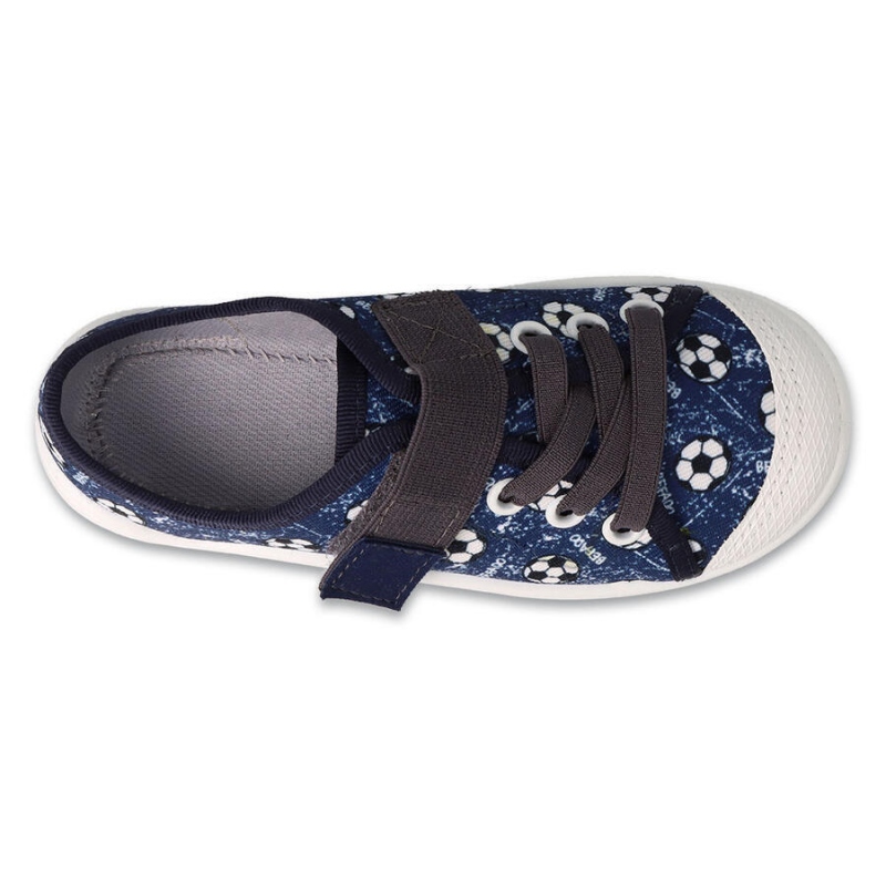 351X020 - chlapecké tenisky Befado 1SZ modré,míče (navazující model na 251X)