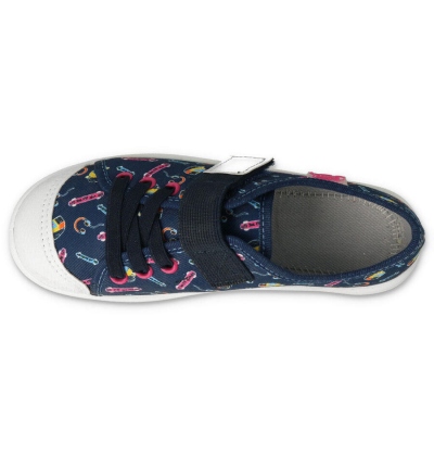 351Y004 - dívčí tenisky Befado 1SZ modré, skate (navazující model na 251Y)