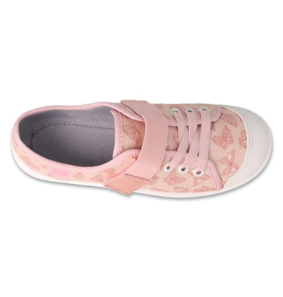 351Y033 - dívčí tenisky Befado 1SZ, motýlci