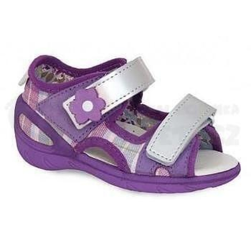 353P003 23 - SUNNY - sandálky Befado, fialová