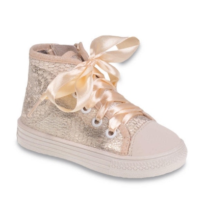 416X028 26 - dívčí kotník.tenisky, šněrování + zip