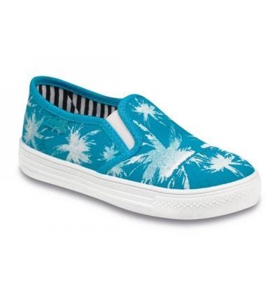 417X011 26 - tenisky Befado, tyrkys, potisk