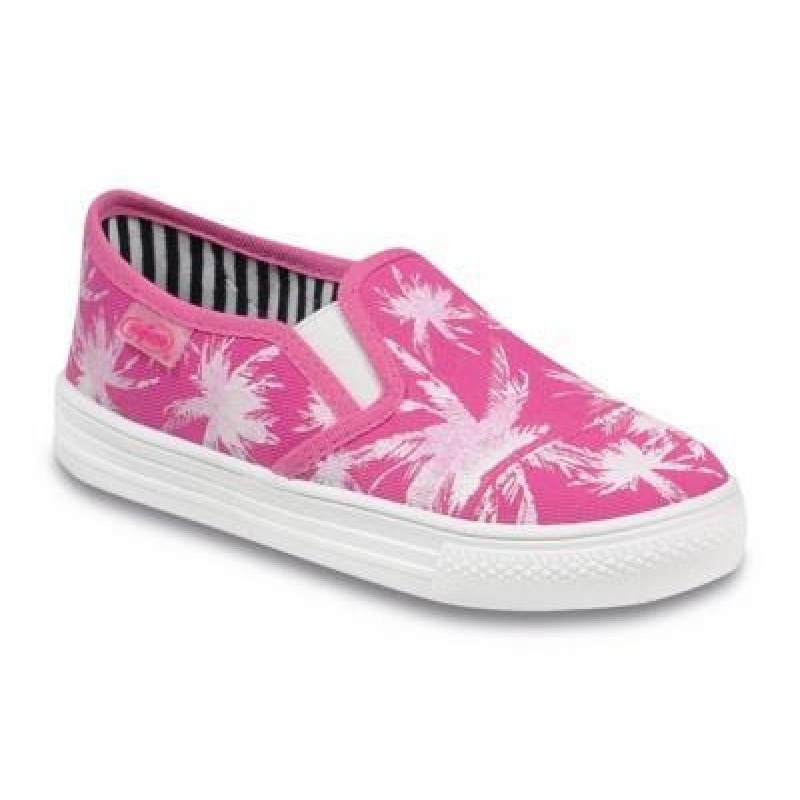 417Y012 31 - tenisky Befado, růžová, potisk