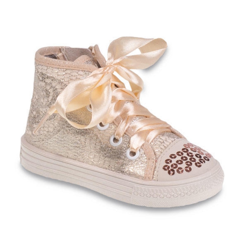 418P014 25 - dívčí kotník.tenisky, šněrování + zip